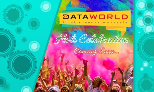 Dataworld Holi Celebration Wallpaper